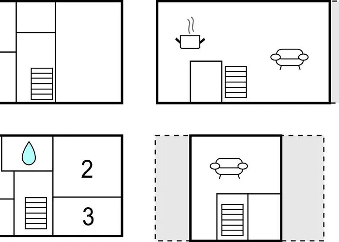Holiday home 4 Bedroom Cozy In S